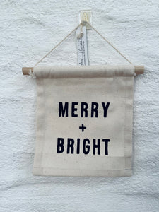 Merry & Bright sign