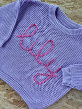 Load image into Gallery viewer, 18+ MONTHS SIZES The Geansaí Beag-personalised jumper