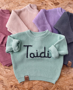 4+ MONTHS SIZES-The Geansaí Beag-personalised jumpers